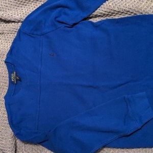 Blue thermal long sleeved shirt